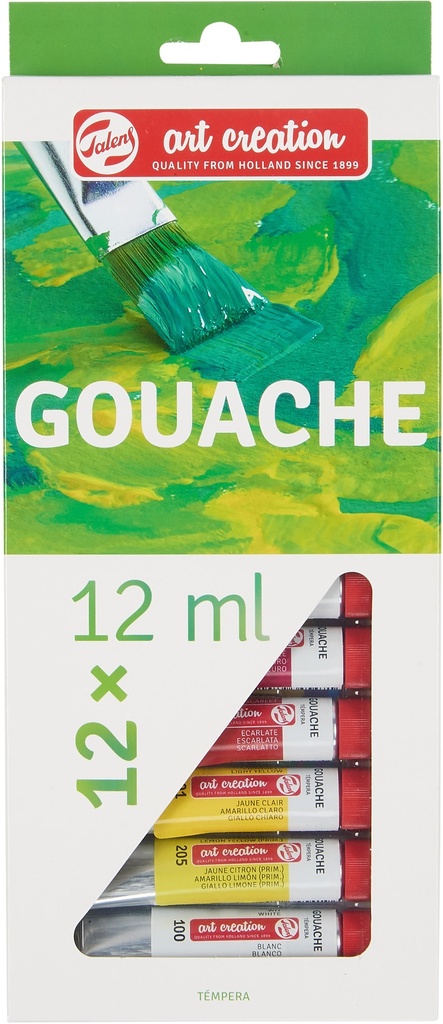 Gouache Set 12X12ml Talens Art Creation