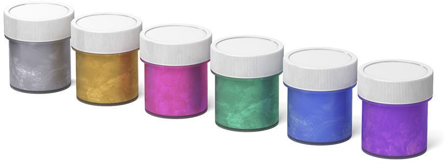 Gouache Tempera Painting 20Ml, Matt & Easy Washable Set Of 6 Pcs Pearl Color, ErichkrauseÂ®