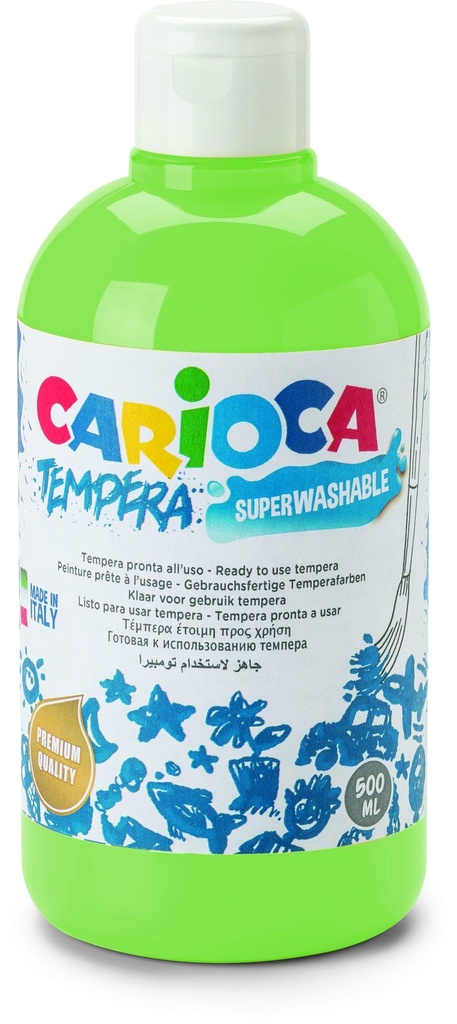 Tempera Bottle Pastel Color, 500 Ml, Green