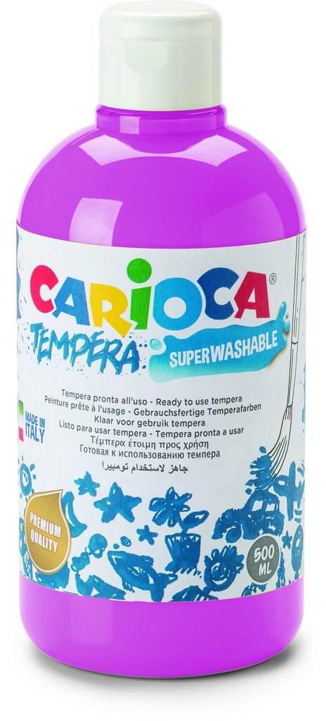 Tempera Bottle Pastel Color, 500 Ml, Purple