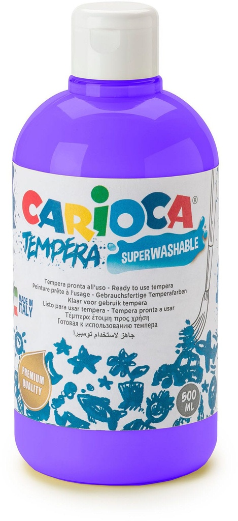 Tempera Bottle Standard Color, 500 Ml, Violet