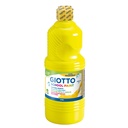 Tempera School Paint 1000 ml, Washable, Primary yellow - Giotto