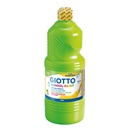 Tempera School Paint 1000 ml, Washable, Cinnabar green - Giotto