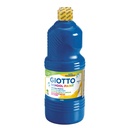 Tempera School Paint 1000 ml, Washable, Blue - Giotto