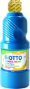 Tempera School Paint 500 ml, Washable, Cyan - Giotto