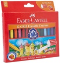 Crayon Grip Erasable 90Mm 12 Pcs
