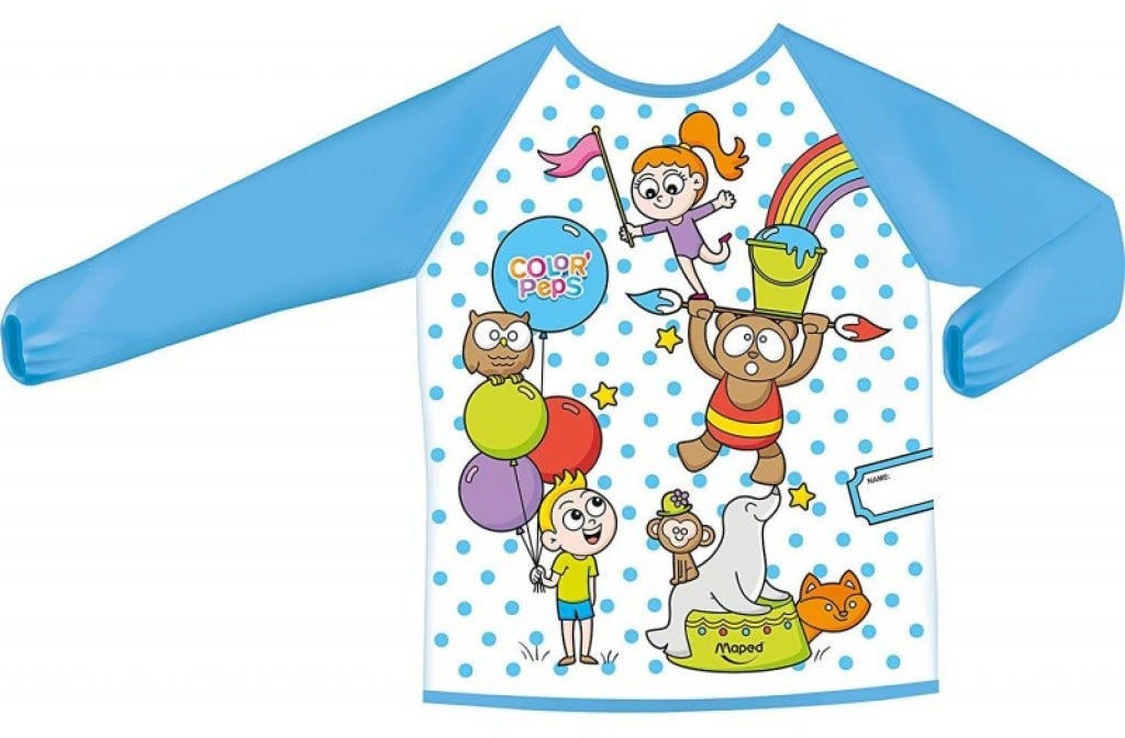 Color Peps Painting Apron-Early Age