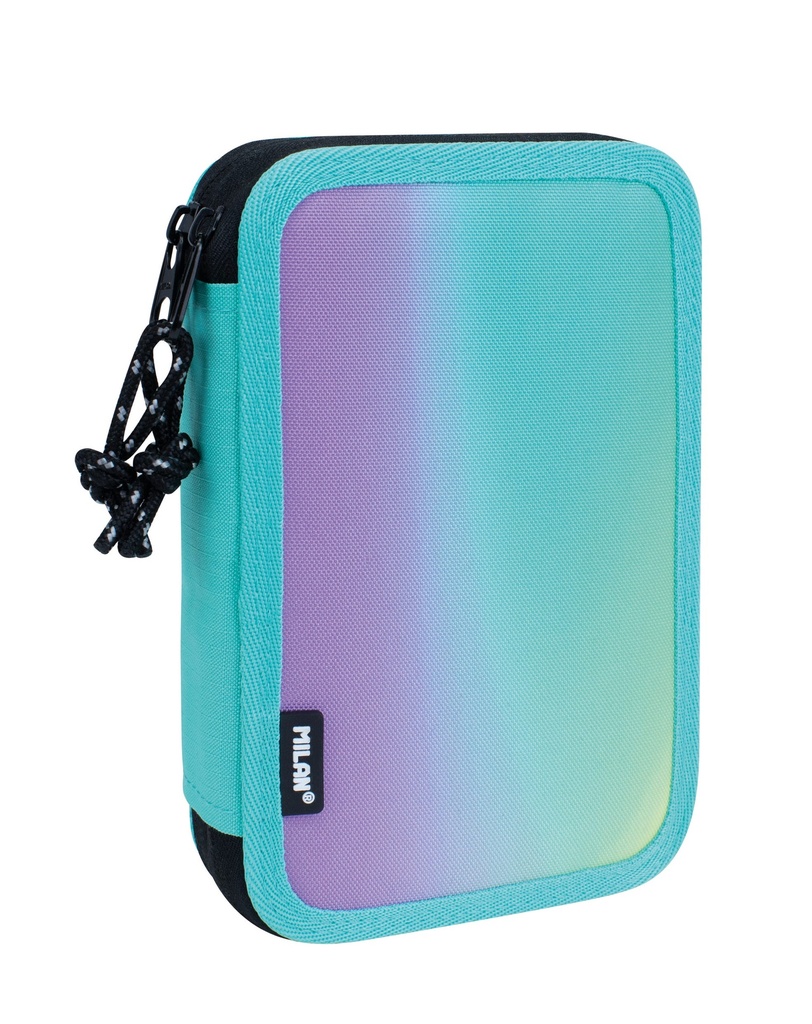 Art Kit Pencil Case 2-Decker Cont.Sunset Green