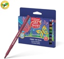 Fibre-Tip Pens Artberry Glitter Easy Washable Set Of 8 Colors