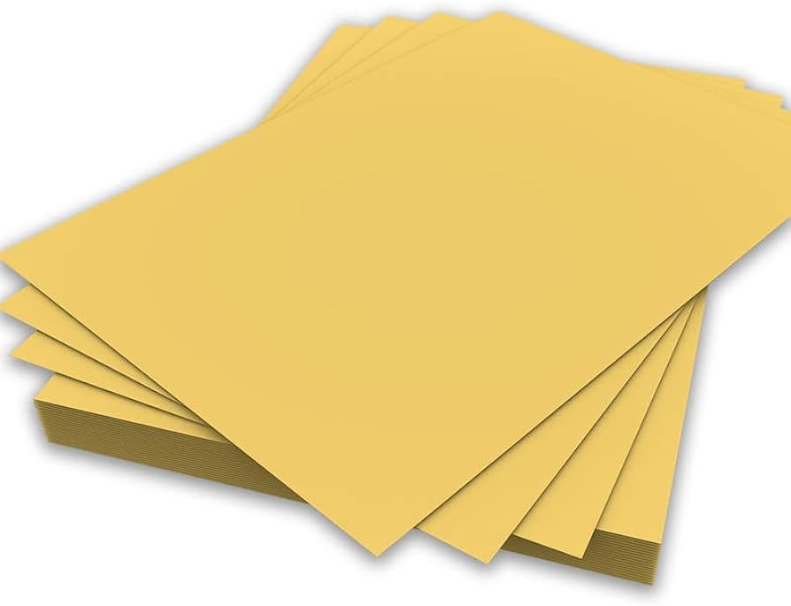 Copypaper A4 80Gsm 500Sheet Yellow Color