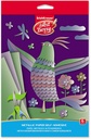 Metallic paper self-adhesive ArtBerry®, B5, 6 sheets, 6 colors