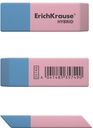 Eraser Double-Sided Eco-Friendly & Thermoplastic Rubber 54 Ð¥ 18 Ð¥ 8 Mm Erichkrause Hybrid