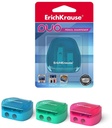 Sharpener Double Hole Plastic Erichkrause Duo, (1 Pc In Blister)