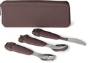 Citron 2023 Silicone Cutlery Set with Pouch Plum Vehicles