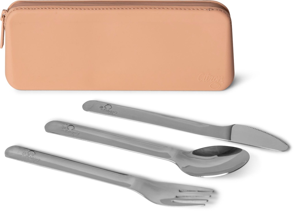 Citron 2023 SS Cutlery with Pouch Blush Pink