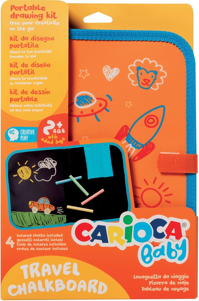 Color & Art Set Travel Chalkboard , Carioca