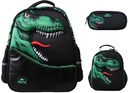 Backpack 3D T Rex 17" With Lunch Bag & Pencil Case GB3914T