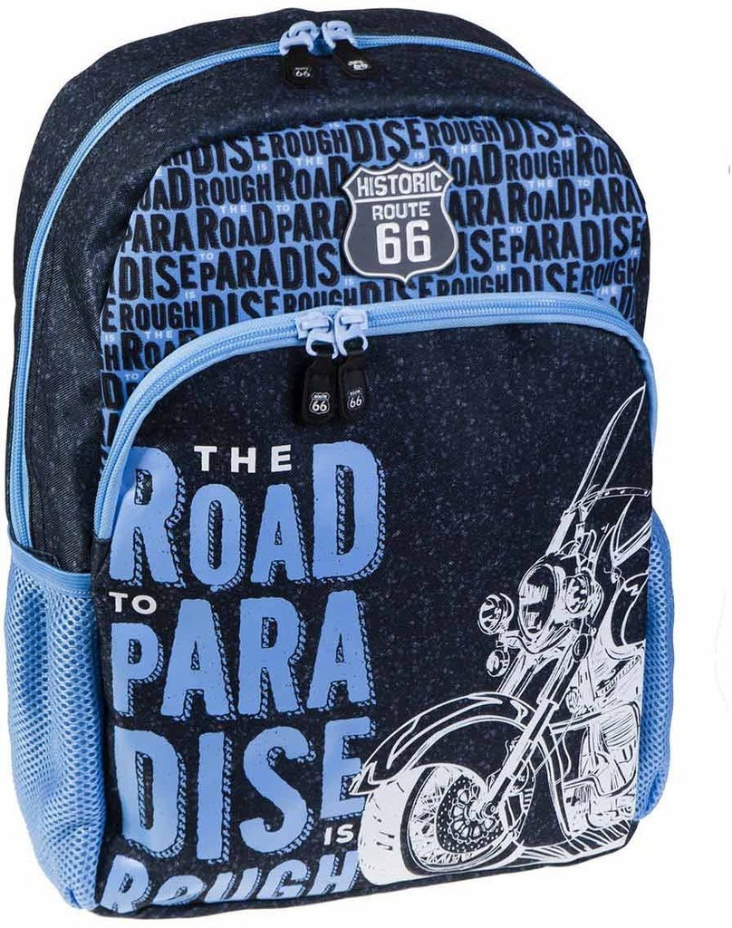 Backpack One Side 15.5in, Padded Base - ROUTE-66 - 2022/2023