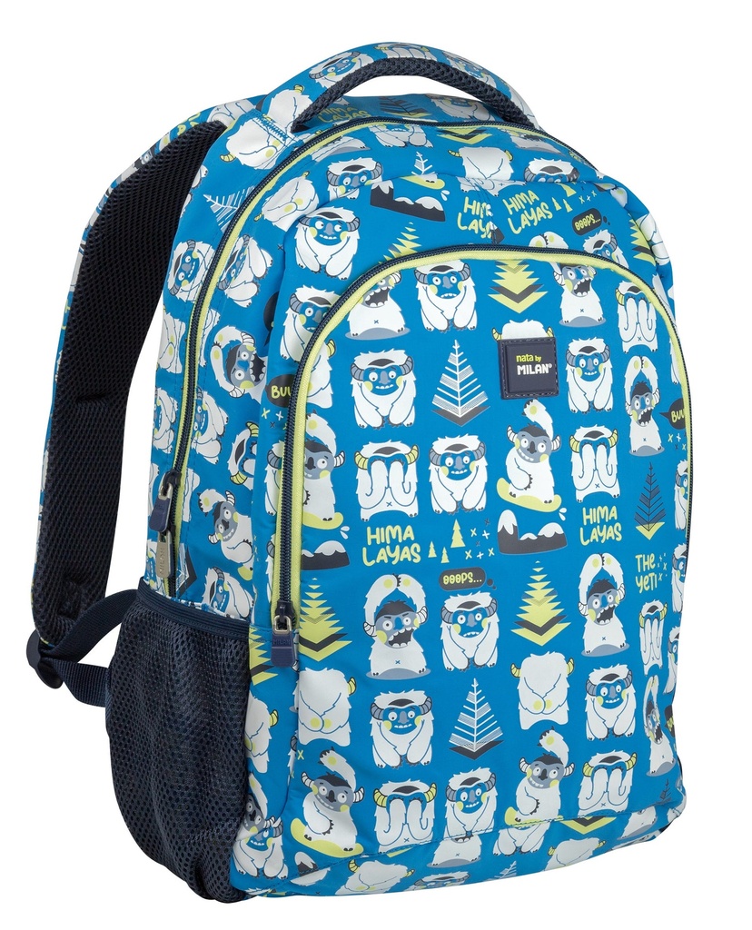 Backpack Double Side, 2 Zipper, 21L The Yeti