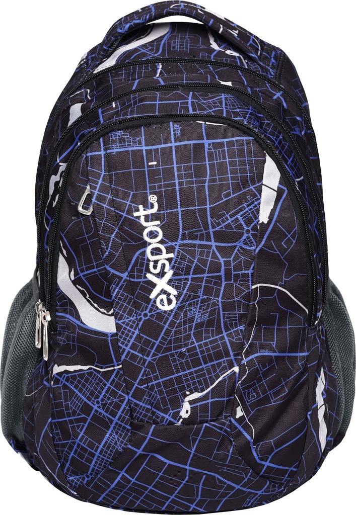 Backpack 2 Multiple Compartment 17.5in, Move - Exsport