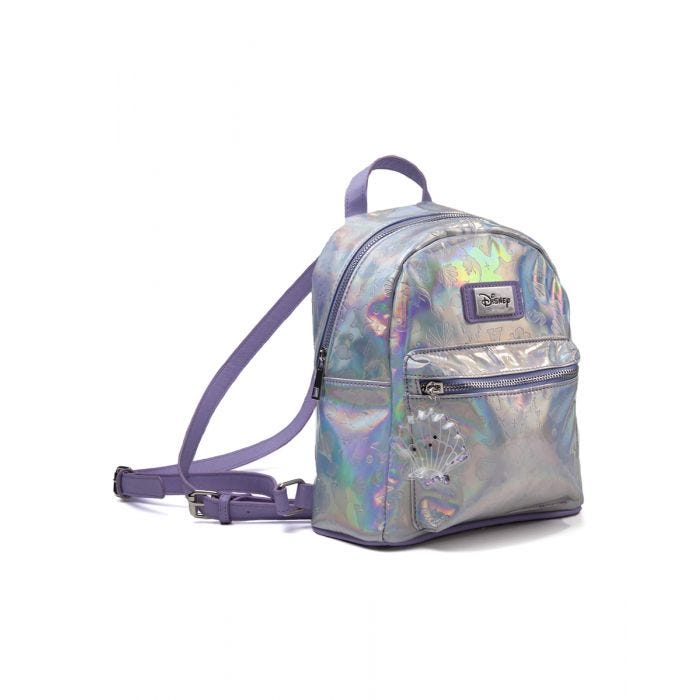 Backpack Mini Disney The Little Mermaid Silver