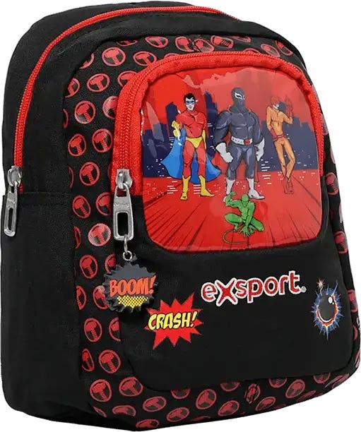 Backpack Mini a Compartment 11in, Kids - Super-Hero -Exsport