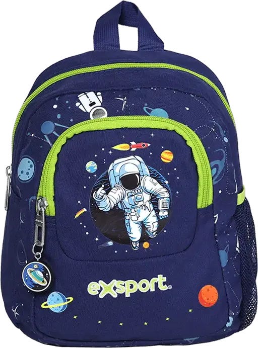 Backpack Mini a Compartment 11in, Kids - Spaceman -Exsport