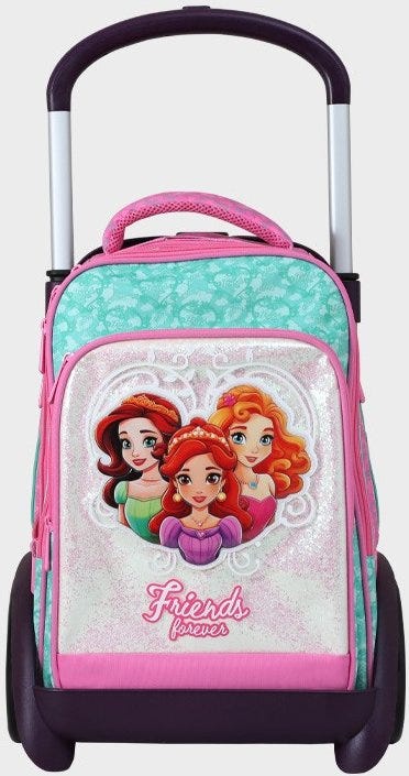Trolly Backpack Girls Prem Size Big Wheels 18" GB5257T GB5258T/ TT