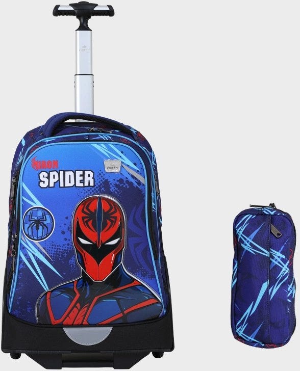 Trolly Double Side Backpack Wheels 18" GB5256T Assorted Design