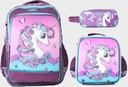 Trolly Backpack Unicorn Premium Size Big Wheels 18" GB3973T