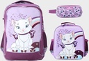 Trolly Backpack Lovely Cat Premium Size Big Wheels 18" GB3974T