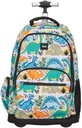 6-zip wheeled backpack (25 L) Dinos special series