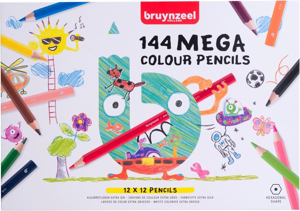 Bzl Mega Penc.12X12 Basic Cb#