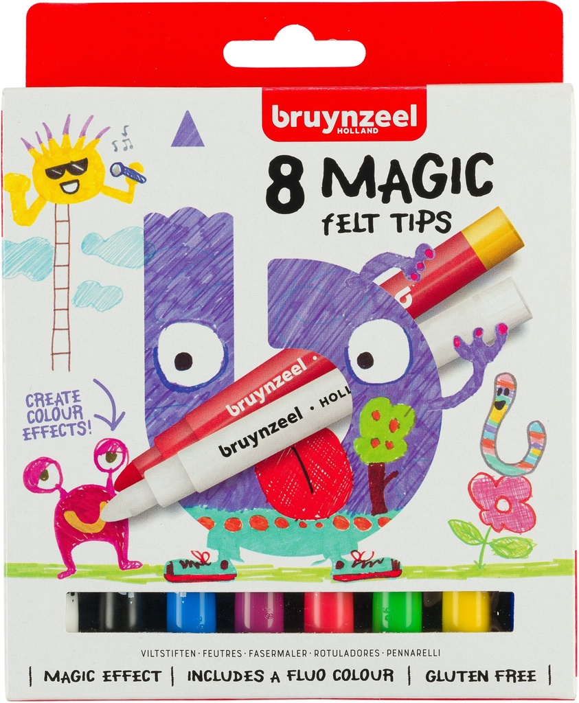 Bzl Felt Tips Magic Set 8