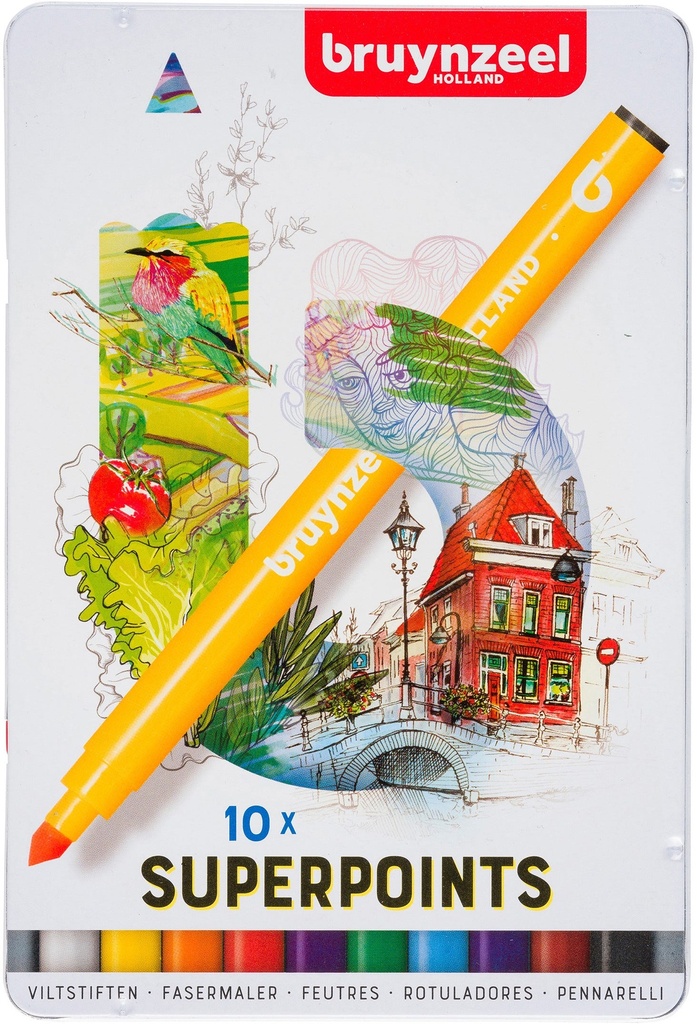 Bzl Felt Tips Super Points 10