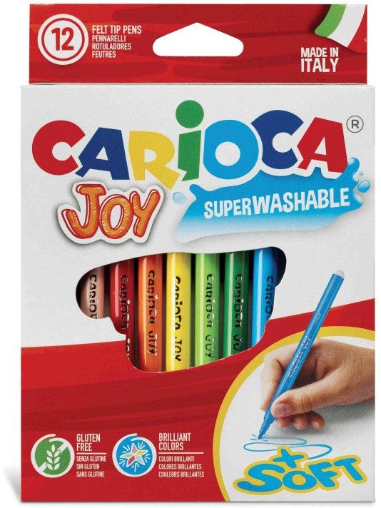 CARIOCA Joy Box 12pcs Felt Tip Pens