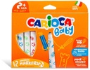 Carioca Baby Marker 2+  Box  12Pcs