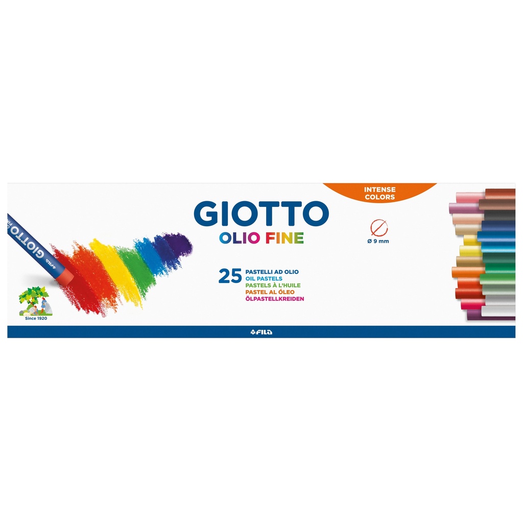 Oil Pastel, Set of 25 pcs, Giotto Olio Fine