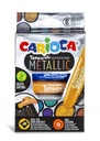 Tempera Stick, Set Of 6 Metallic Color, Carioca Temperello