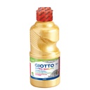 Tempera School Paint Extra Quality 250 ml, Gold Metal - Giotto