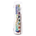 Watercolor Blocks Mini Ø 30 mm, Set of 8 pcs + 1 brush round tip Serie 400 - Giotto
