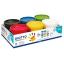 Finger Paint Set of 6 x 200 ml,Color - Giotto