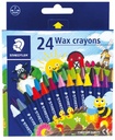 Staedtler Wax Crayon St=24col