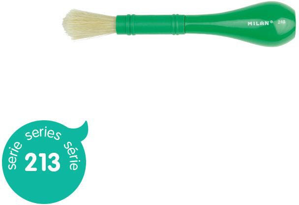 Brushes Rounded, Thick For Glue & Poster Paint, Chungking Bristle, Series 213