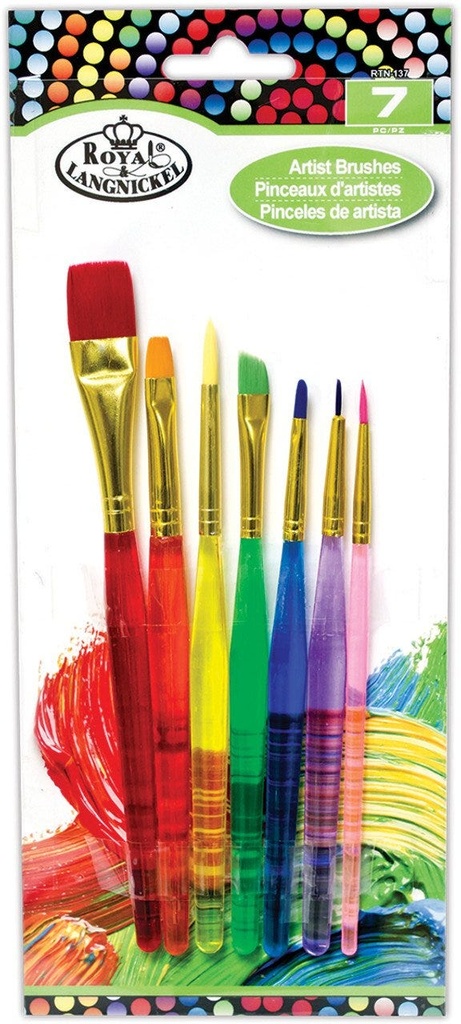 7 Pc Variety Brush Set