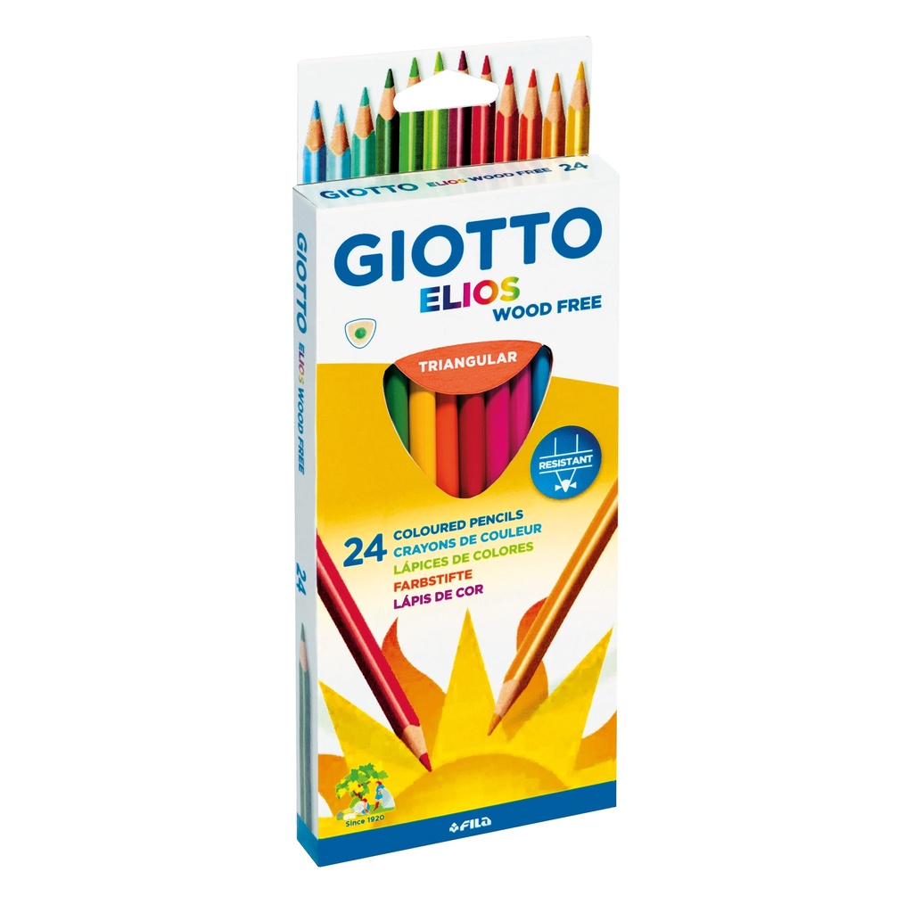 Colored Pencil Set of 24 pcs, Giotto Elios