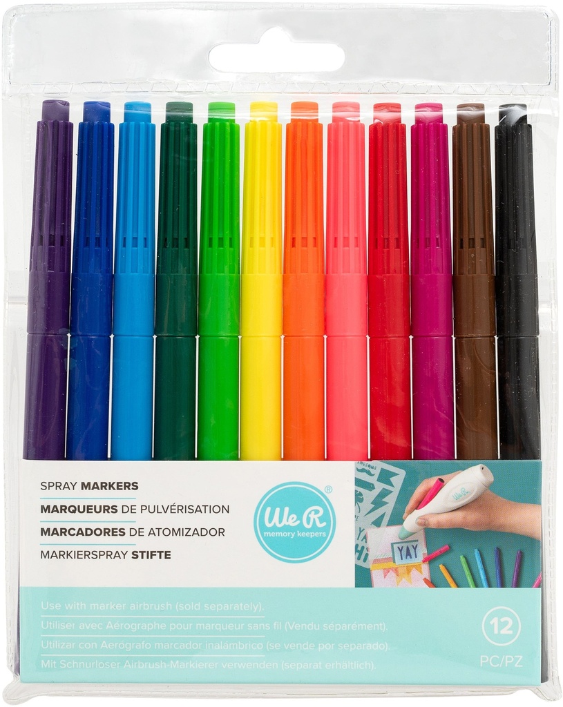 Markers - Wr - Airbrush Marker - Refill (12 Piece)