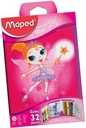 Pencil Case School Tatoo Fairy Maped
