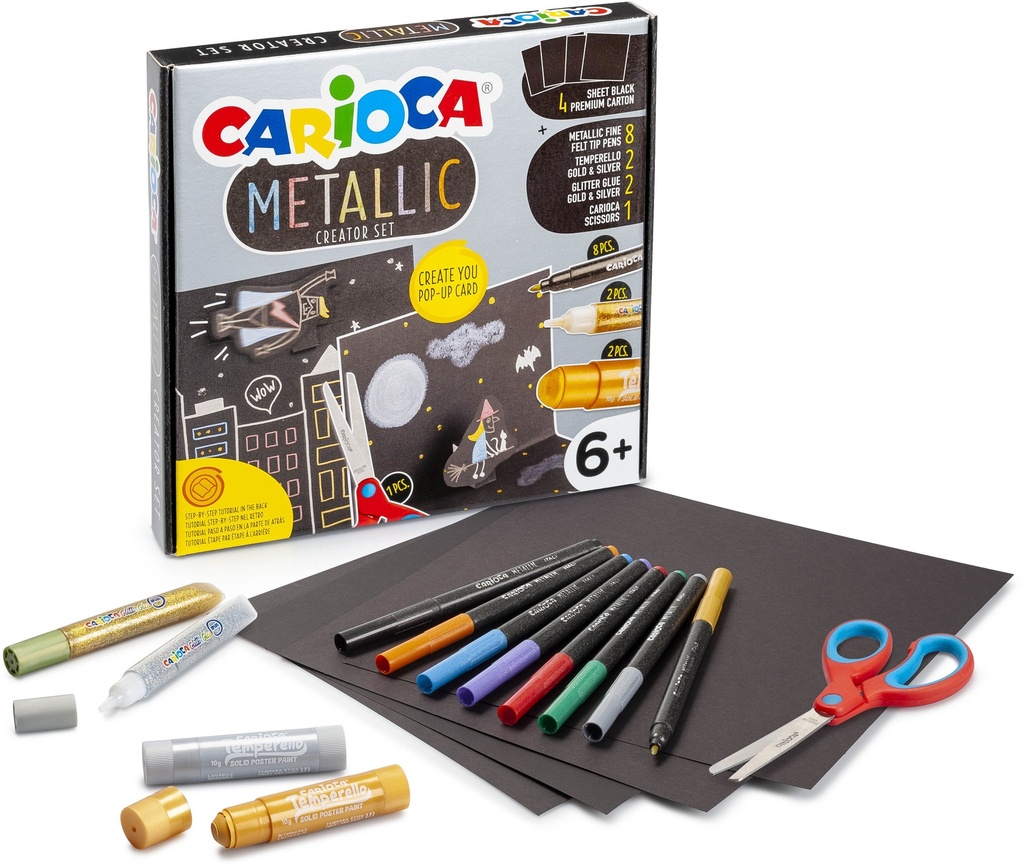 Coloring Metallic Creator Set, Carioca
