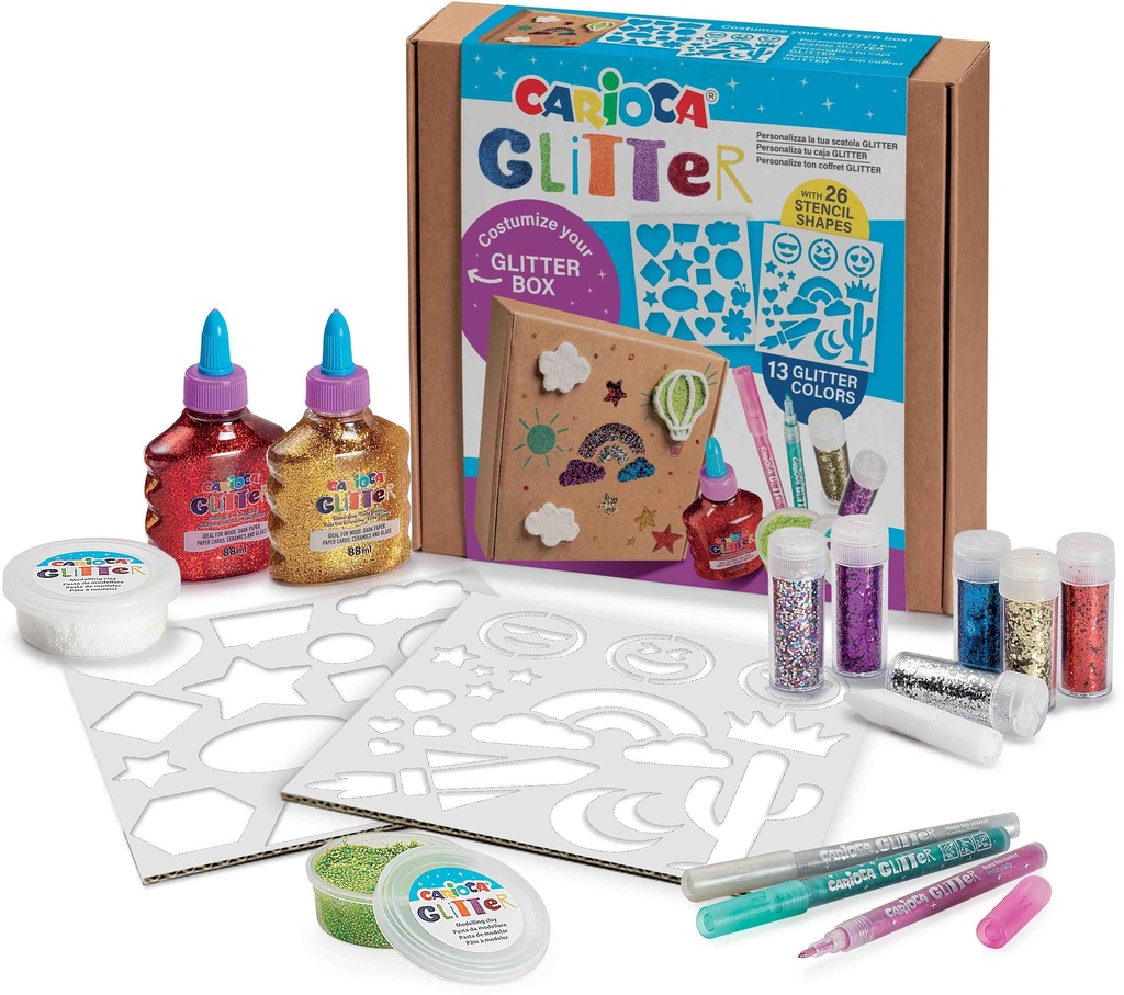 Glitter Creator box Sets, Carioca Baby